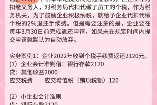 个税手续费返还比例