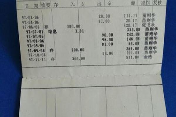 存折现开是什么意思