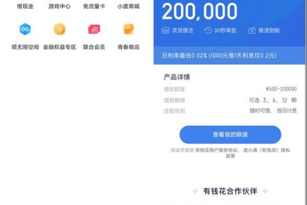 花呗利率多少