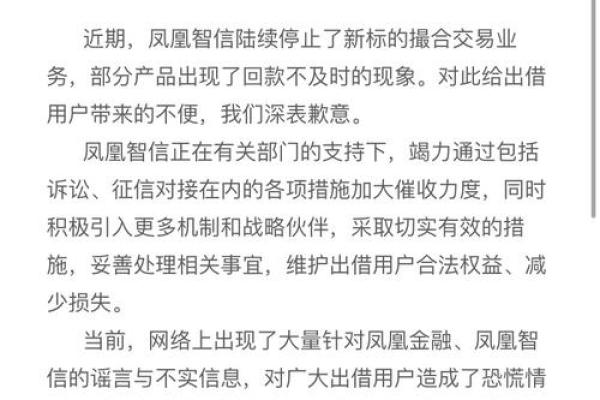凤凰金融不返款怎么办