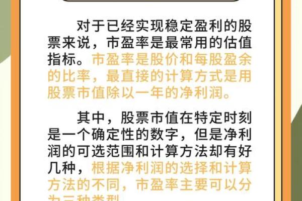 股价与市盈率的关系