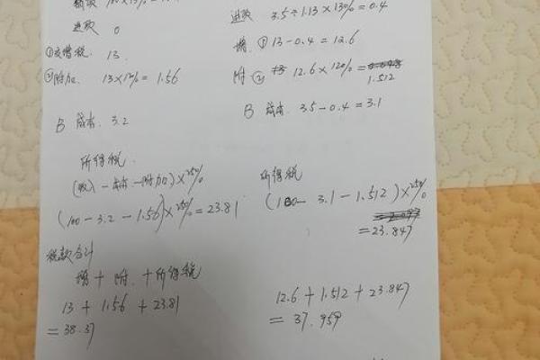 13个点的发票实际抵扣多少