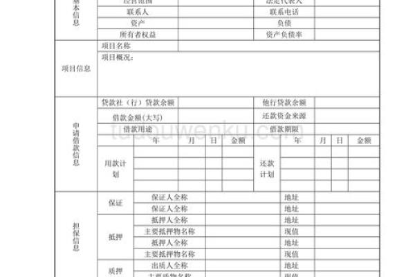 农村信用社贷款流程