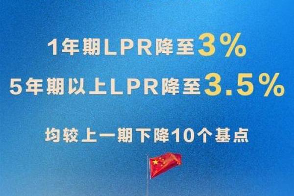 lpr下调5个基点是什么意思