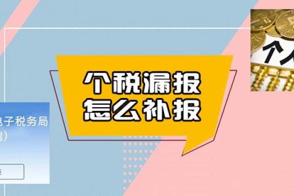 个税漏报怎么补报