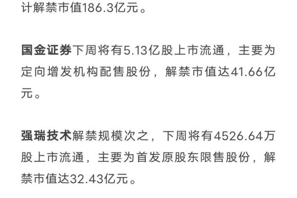 股票解禁对股价的影响