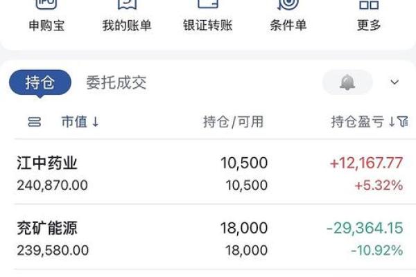 持仓可用数量不足什么意思