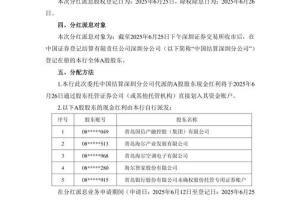 公布分红方案后多久实施