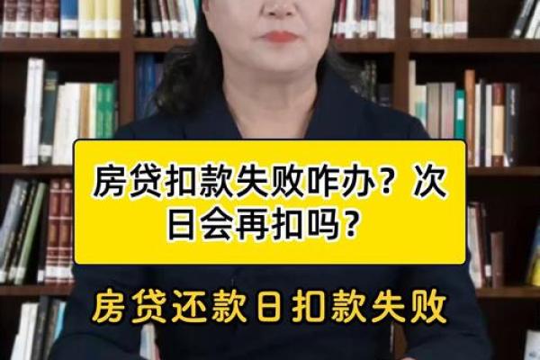 房贷错过扣款时间咋办