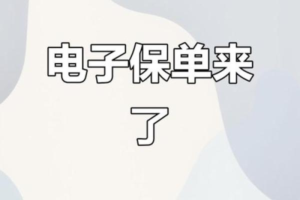 电子保单没有标志贴吗