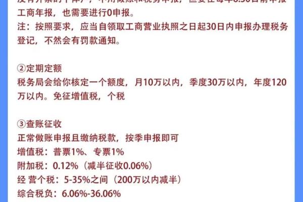 个体工商户营业额达到多少需要交税