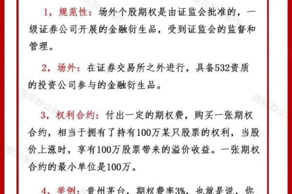 场外期权业务流程