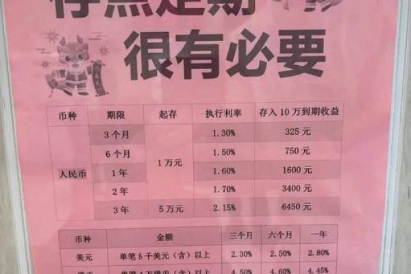 40万存银行一年利息多少