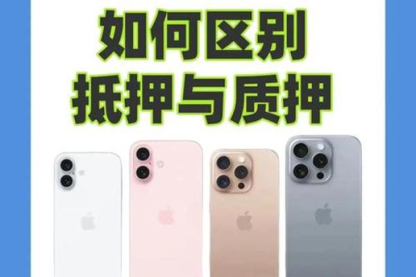 质押贷款与抵押贷款的不同点