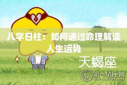八字日柱：如何通过命理解读人生运势