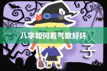 八字如何看气数好坏