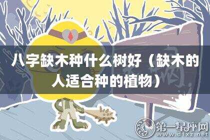 八字缺木种什么树好（缺木的人适合种的植物）