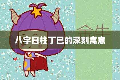 八字日柱丁巳的深刻寓意