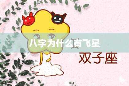 八字为什么有飞星