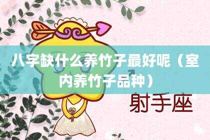八字缺什么养竹子最好呢（室内养竹子品种）