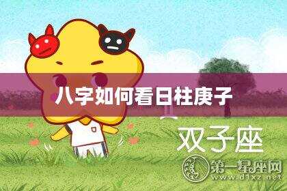 八字如何看日柱庚子