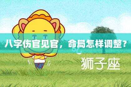 八字伤官见官，命局怎样调整？
