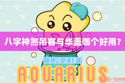 八字神煞吊客与华盖哪个好用？