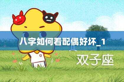 八字如何看配偶好坏_1