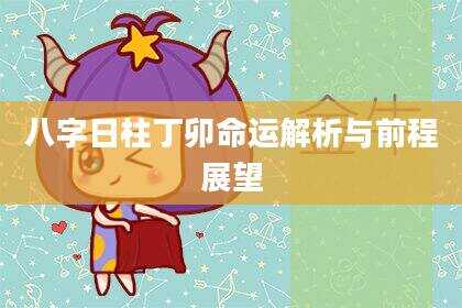 八字日柱丁卯命运解析与前程展望