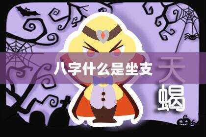 八字什么是坐支