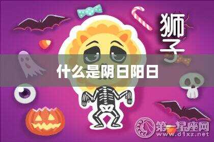 什么是阴日阳日