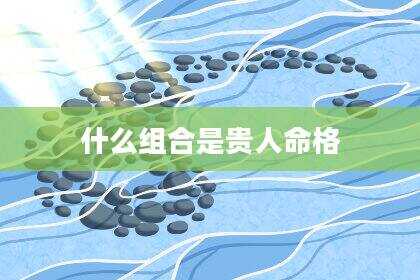 什么组合是贵人命格