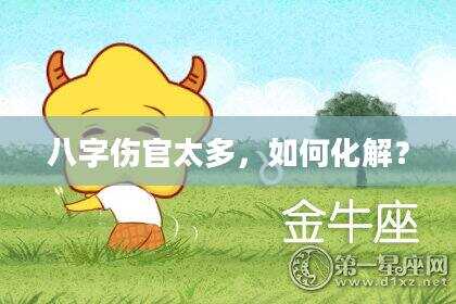 八字伤官太多，如何化解？