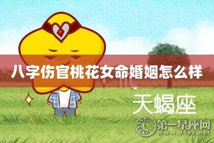 八字伤官桃花女命婚姻怎么样