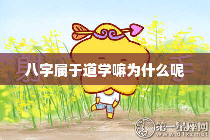 八字属于道学嘛为什么呢