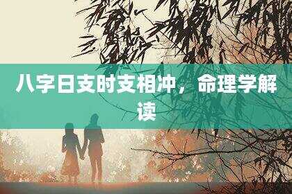 八字日支时支相冲，命理学解读