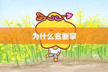 为什么会断掌