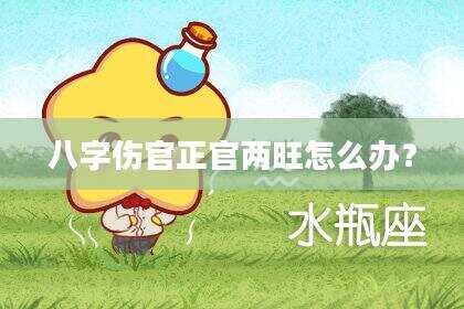 八字伤官正官两旺怎么办？
