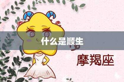 什么是顺生