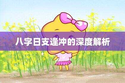 八字日支逢冲的深度解析