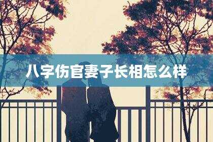 八字伤官妻子长相怎么样