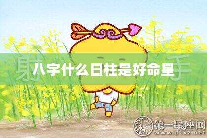 八字什么日柱是好命星