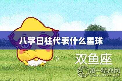 八字日柱代表什么星球