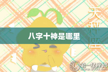 八字十神是哪里