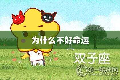 为什么不好命运
