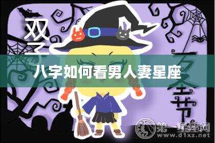 八字如何看男人妻星座