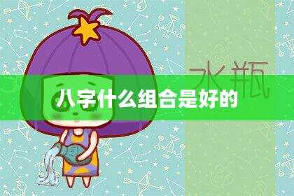 八字什么组合是好的