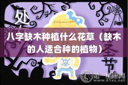 八字缺木种植什么花草（缺木的人适合种的植物）