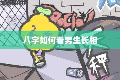 八字如何看男生长相