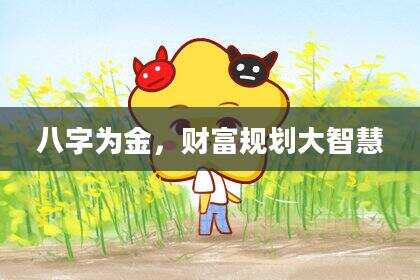 八字为金，财富规划大智慧